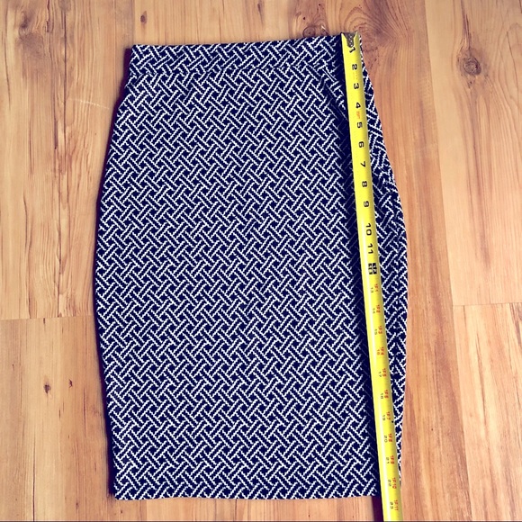 NEW PACSUN LA HEARTS Printed Geometric Pencil Skirt Black Small Women’s - Picture 3 of 9